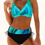 Eva - Bikini Coloré et Joyeux
