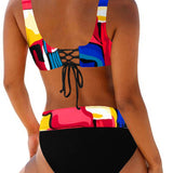 Eva - Bikini Coloré et Joyeux