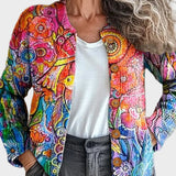 Imogen™ - Cardigan Artistique Coloré