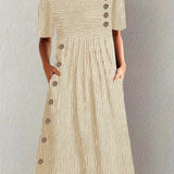 Sofia™ | Robe d'Été Rayée