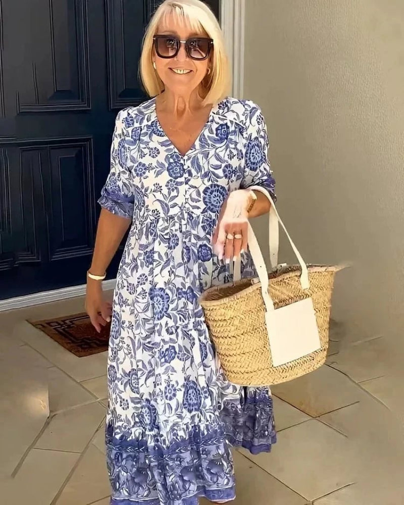Ella™ | Robe d'été avec imprimé floral