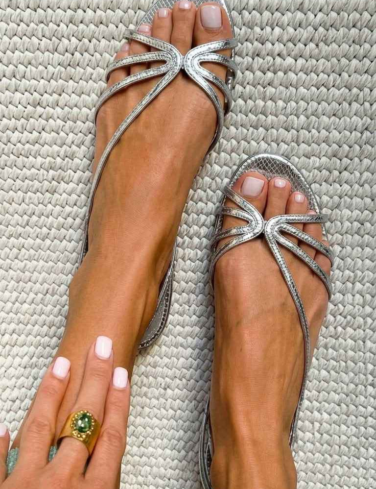 Camille™ | Sandales Dorées, Élégance Estivale