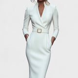 Carla™ | Robe élégante avec ceinture