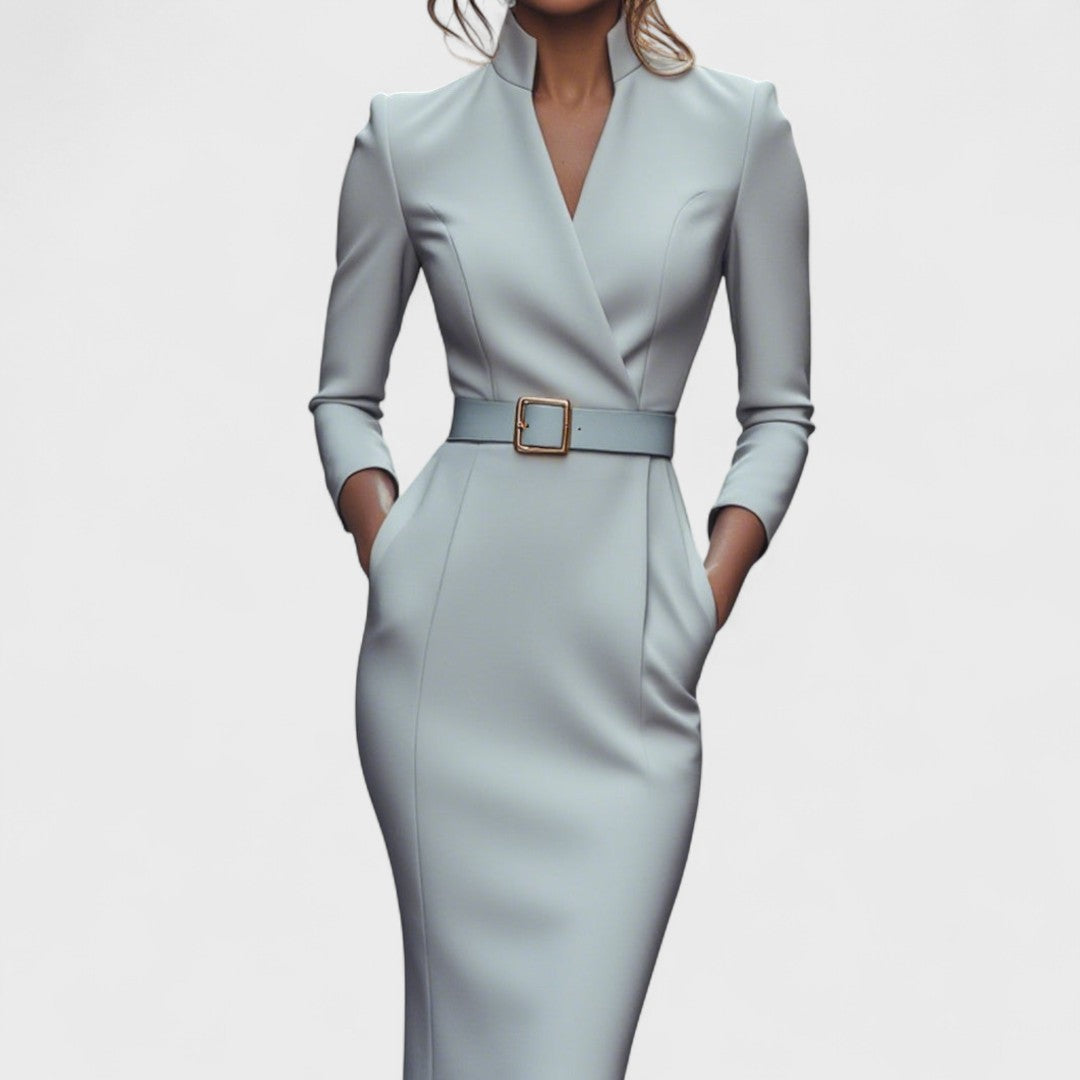 Carla™ | Robe élégante avec ceinture