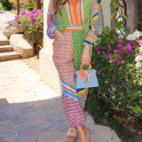 Josephine | Chemise Unique Colorée au Look Tropical