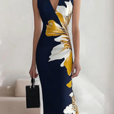 Lily | Robe Midi Élégante pour Festival Glamour de Plage