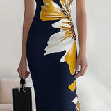 Lily | Robe Midi Élégante pour Festival Glamour de Plage