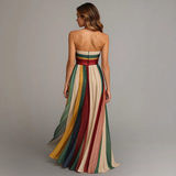 Felice™ | Élégante robe sans bretelles multicolore