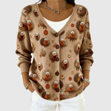 Saoirse| Cardigan Doux avec Boutons