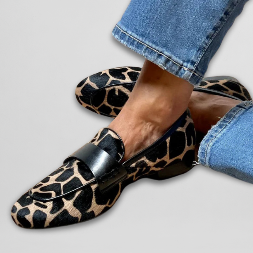 Catarina - Ballerines Confort Léopard