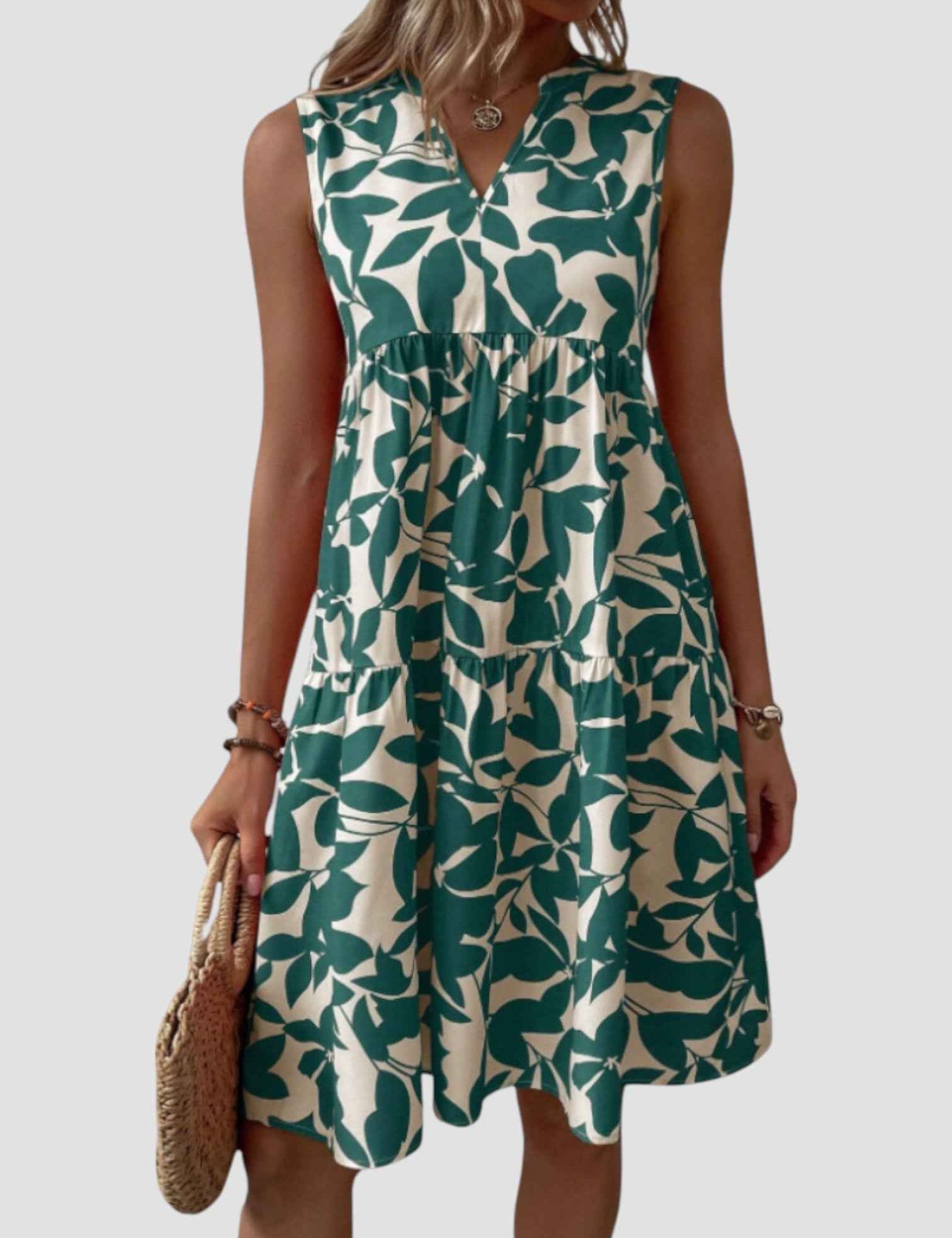 Séraphine - Robe Midi Été Élégante