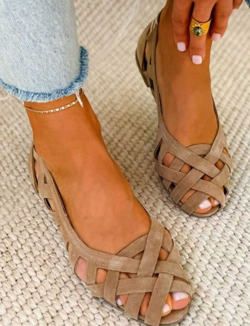 Caterina™ | Sandales Tressées Été Viva