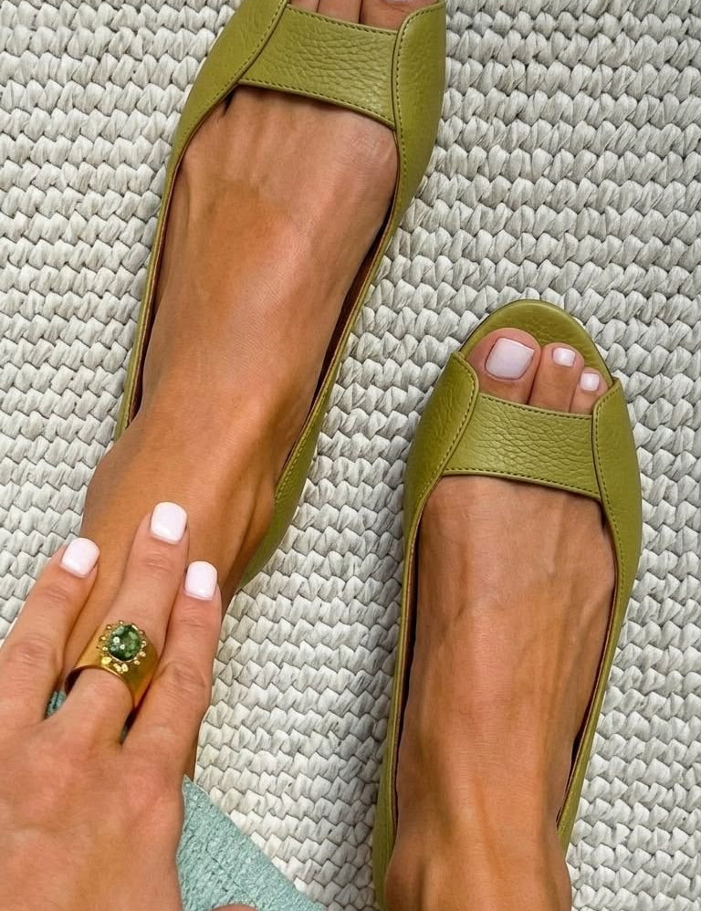 Adelina™ | Sandales Dorées Comfort Chic