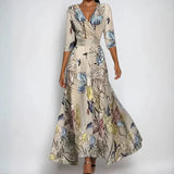 Emily - Robe Florale de Luxe