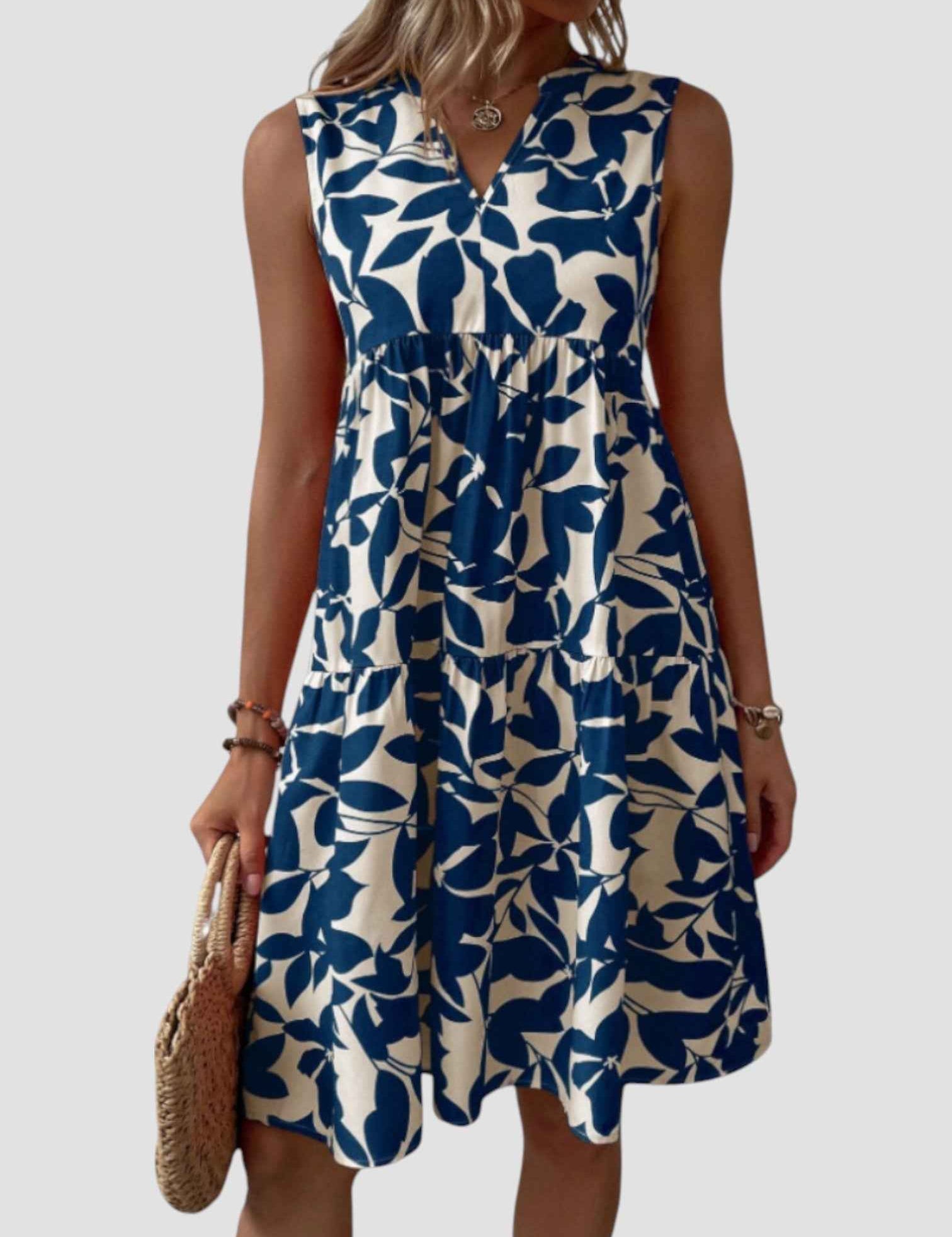 Séraphine - Robe Midi Été Élégante