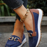 Elisa - Mocassins avec Boucle Plate