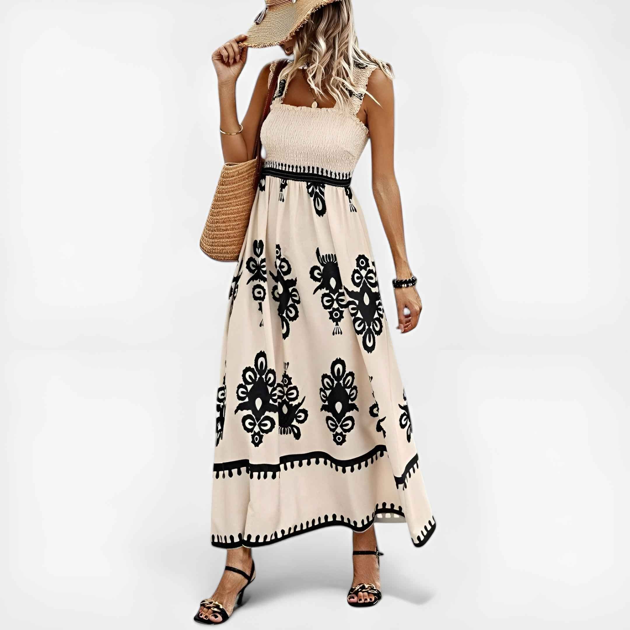 Magda - Robe d'Été au Style Unique