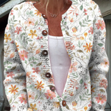 Carla™ | Cardigan Vintage Fleuri