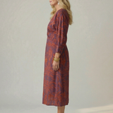 Lune | Robe Midi Wrap Naturelle