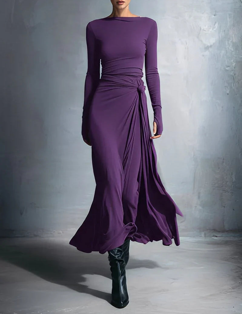 Renee | Robe Maxi Drapée