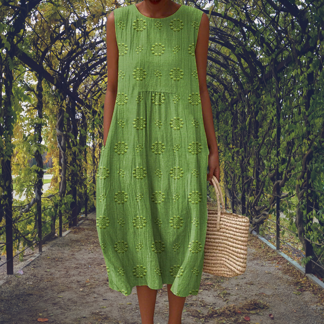 Aikaterini | Robe Midi Brodée