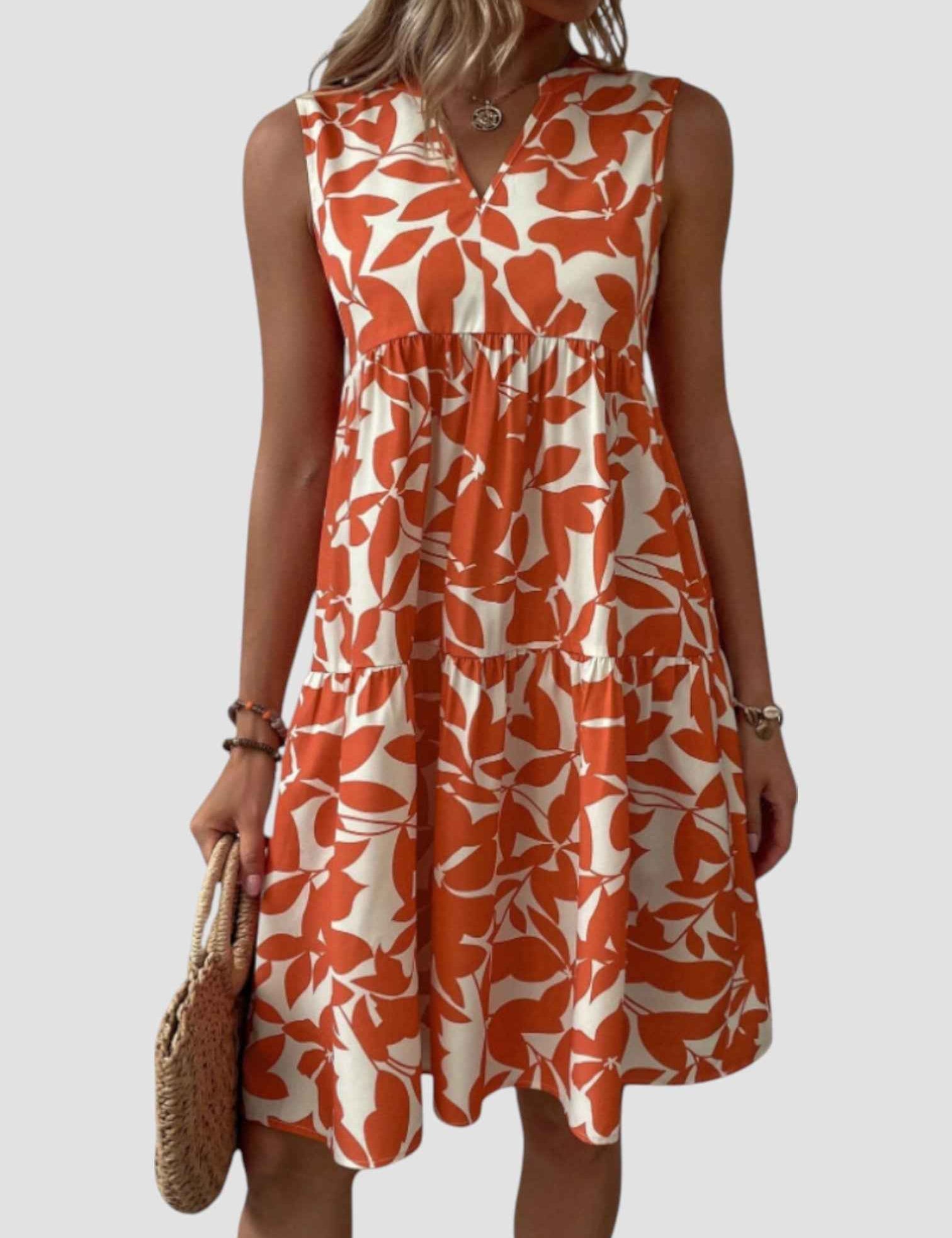 Séraphine - Robe Midi Été Élégante