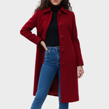 Josephine | Manteau d'Hiver à Bouton Unique
