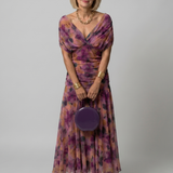 Calen | Robe Midi Décontractée à Épaules Dénudées