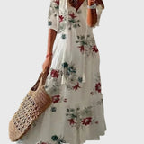 Amalia | Robe Maxi Vintage Bohème