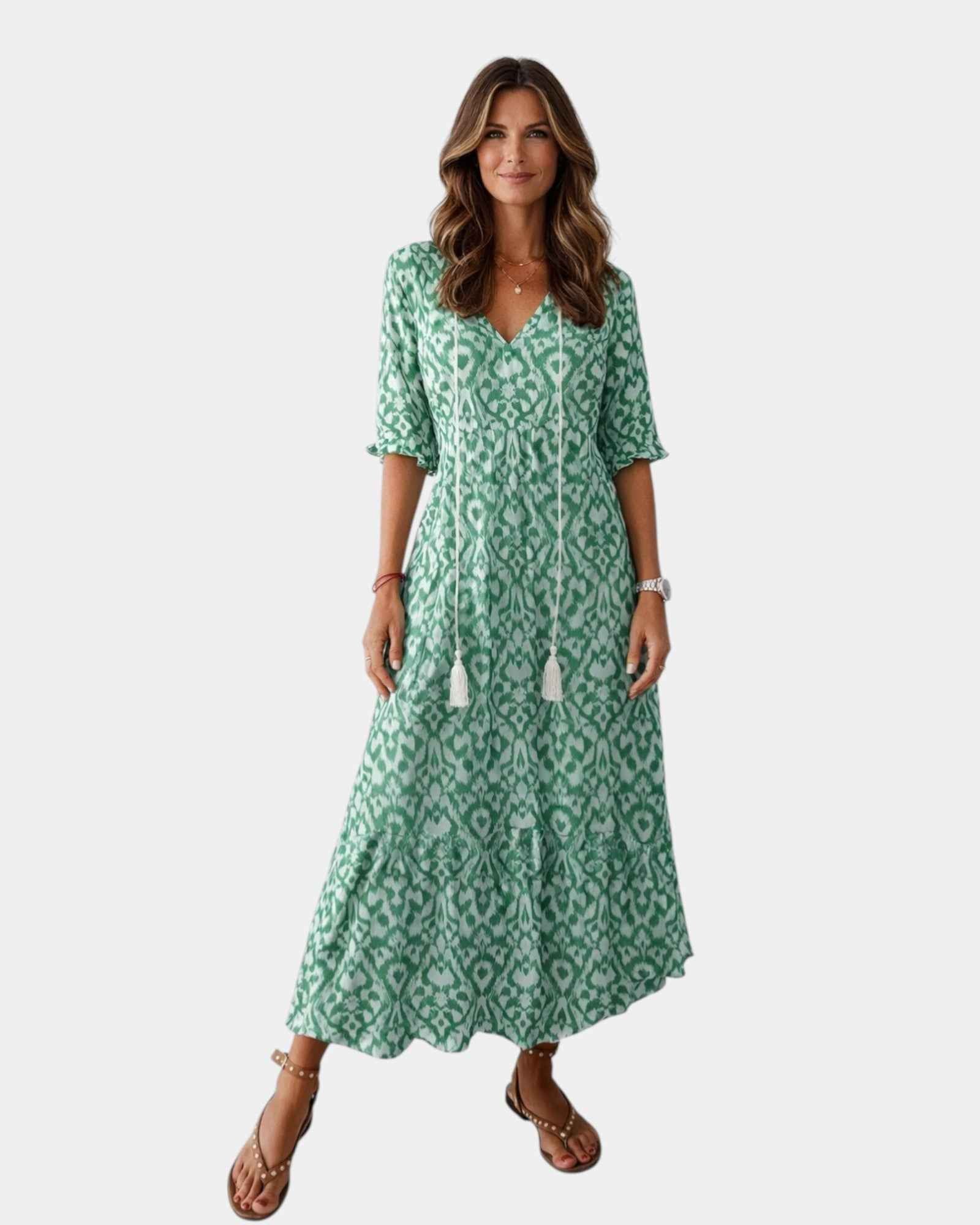 Nina | Robe maxi élégante