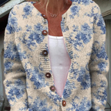 Loredana™ | Cardigan Vintage Brei