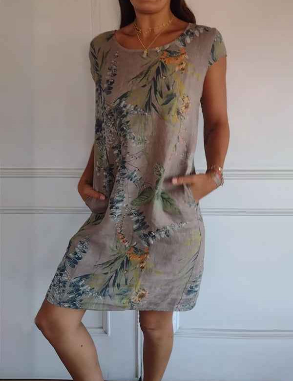 Annelyn - Robe Décontractée Élégante