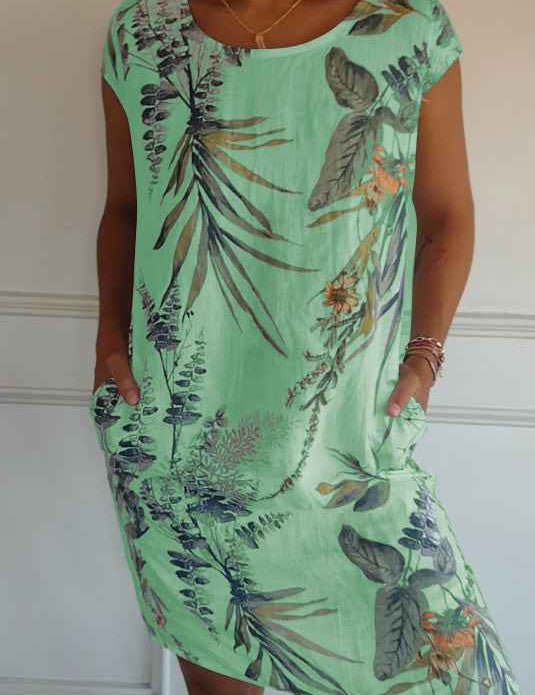 Annelyn - Robe Décontractée Élégante