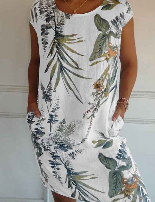 Annelyn - Robe Décontractée Élégante
