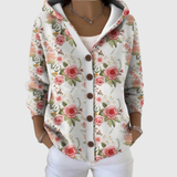 Ena| Cardigan à Capuche en Maille Confort