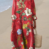 Danira | Robe Printanière Aérée à Manches Longues