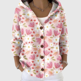 Erin| Cardigan Confortable avec Capuche en Maille