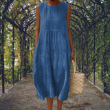 Aikaterini | Robe Midi Brodée