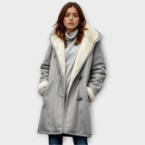 Antonia – Manteau Doublé en Fourrure