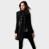 Linda - Manteau Trench à Double Boutonnage