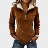 Daisy | Top avec Doublure en Fleece et Demi-Zip