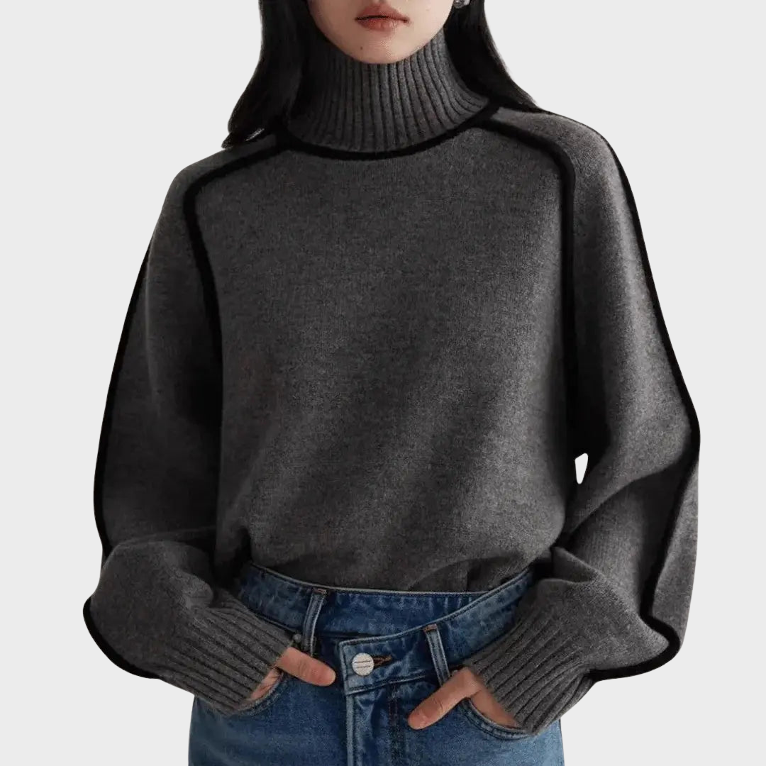 Kendall | Pull à col montant