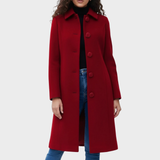 Josephine | Manteau d'Hiver à Bouton Unique