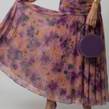 Calen | Robe Midi Décontractée à Épaules Dénudées