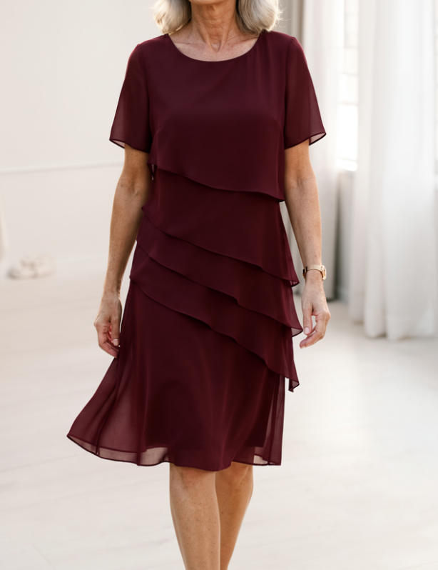 Juliette | Robe élégance fluide à volants
