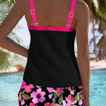 Laluna® | Ensemble de Tankini Élégant en Deux Pièces