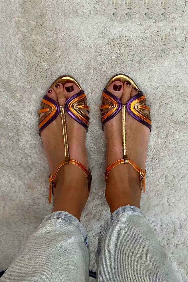 Viviana™ | Sandales Couleurs Méditerranéennes