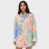Mary - Ensemble de Shorts avec Imprimé de Feuilles Tropicales de Playa Boyfriend