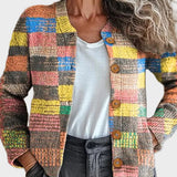 Mossfield™ | Cardigan à carreaux multicolores