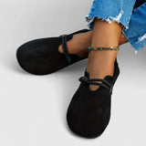 Susana | Ballerines en Daim